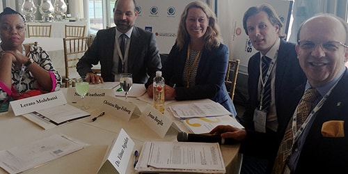 "AlttextBildtext=Lerato Molebatsi, Lonmin, Jonas Borglin, Nir, Christina B&aring;ge-Friborg, Sandvik, Nick Wheatherill, The International Cocoa Initiative and dr Yilmaz Alguden